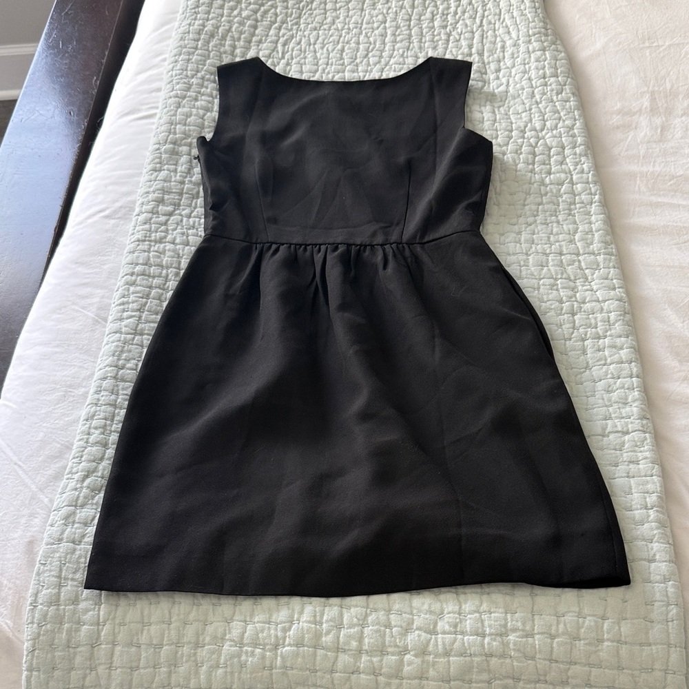 J. Crew Factory Elegant Black Mini Dress